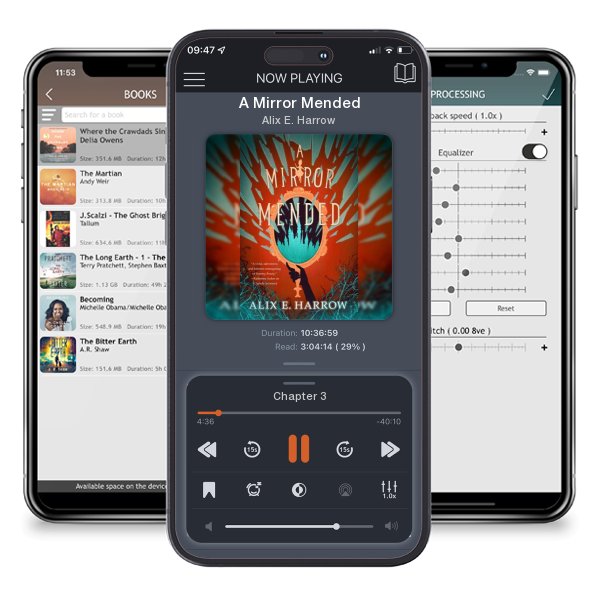 Download fo free audiobook A Mirror Mended by Alix E. Harrow and listen anywhere on your iOS devices in the ListenBook app.
