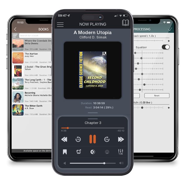 Download fo free audiobook A Modern Utopia by Clifford D. Simak and listen anywhere on your iOS devices in the ListenBook app.