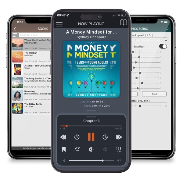 Download fo free audiobook A Money Mindset for Teens and Young Adults: Practical Lessons and Activities to Attract Wealth, Master Budgeting, Understand Student Debt, and Start B by Sydney Sheppard and listen anywhere on your iOS devices in the ListenBook app.