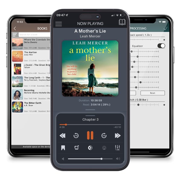 Download fo free audiobook A Mother’s Lie by Leah Mercer and listen anywhere on your iOS devices in the ListenBook app.