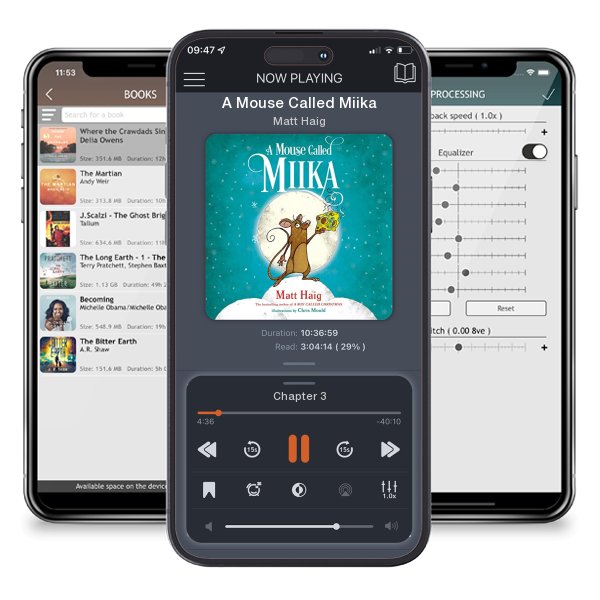 Download fo free audiobook A Mouse Called Miika by Matt Haig and listen anywhere on your iOS devices in the ListenBook app.