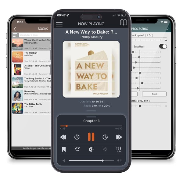 Download fo free audiobook A New Way to Bake: Re-Imagined Recipes for Plant-Based Cakes,... by Philip Khoury and listen anywhere on your iOS devices in the ListenBook app.