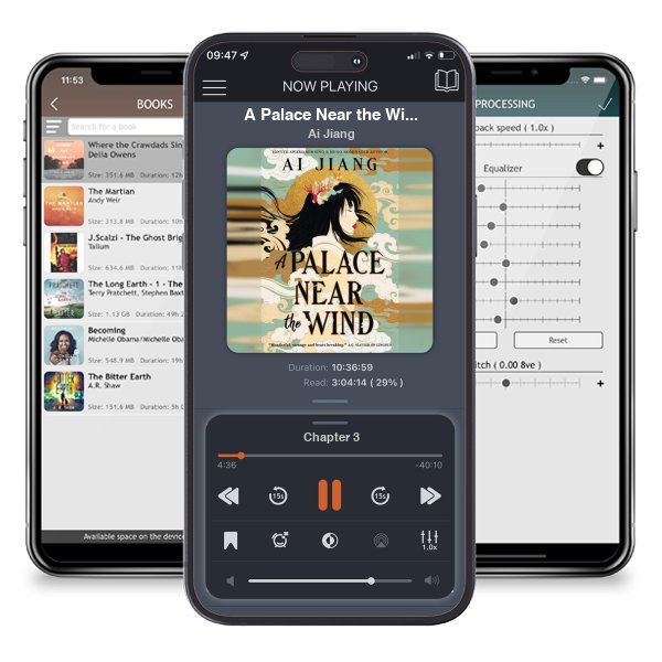 Download fo free audiobook A Palace Near the Wind (Natural Engines, #1) by Ai Jiang and listen anywhere on your iOS devices in the ListenBook app.