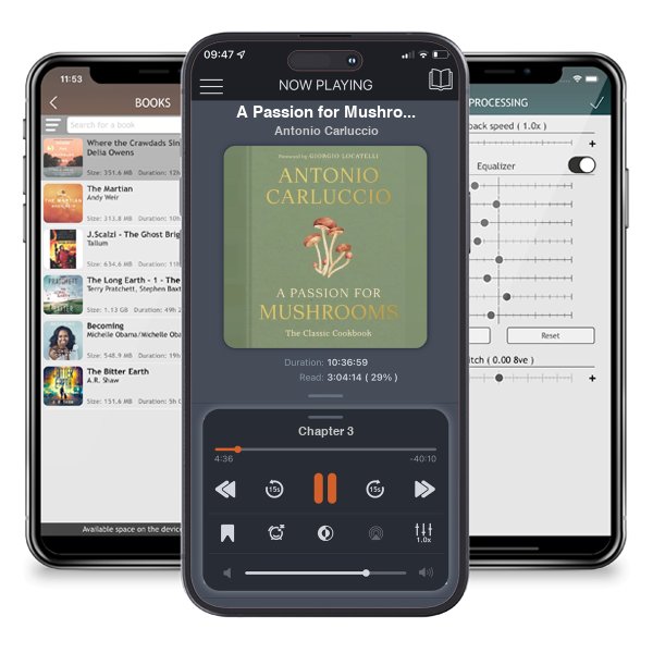 Download fo free audiobook A Passion for Mushrooms by Antonio Carluccio and listen anywhere on your iOS devices in the ListenBook app.