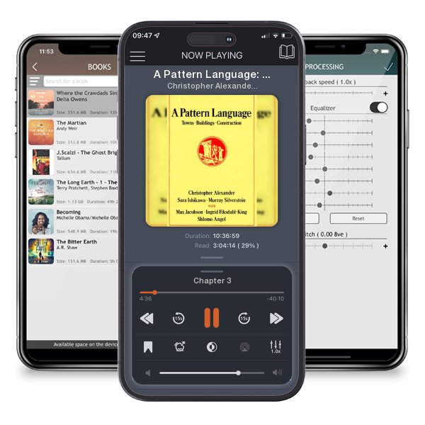 Download fo free audiobook A Pattern Language: Towns, Buildings, Construction by Christopher Alexander and listen anywhere on your iOS devices in the ListenBook app.