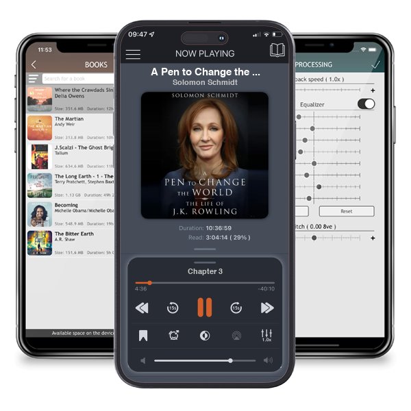 Download fo free audiobook A Pen to Change the World: The Life of J. K. Rowling by Solomon Schmidt and listen anywhere on your iOS devices in the ListenBook app.