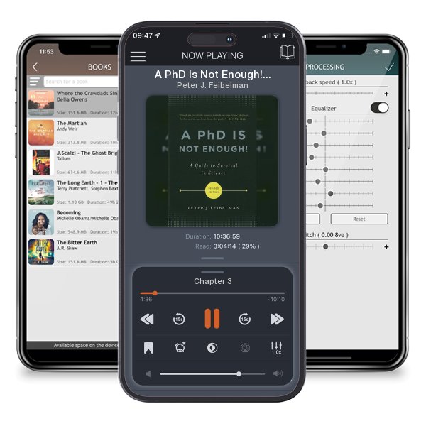 Download fo free audiobook A PhD Is Not Enough!: A Guide to Survival in Science by Peter J. Feibelman and listen anywhere on your iOS devices in the ListenBook app.