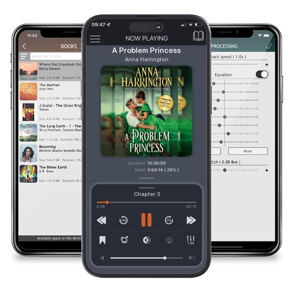 Download fo free audiobook A Problem Princess by Anna Harrington and listen anywhere on your iOS devices in the ListenBook app.