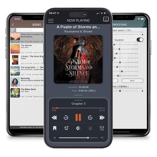 Download fo free audiobook A Psalm of Storms and Silence by Roseanne A. Brown and listen anywhere on your iOS devices in the ListenBook app.