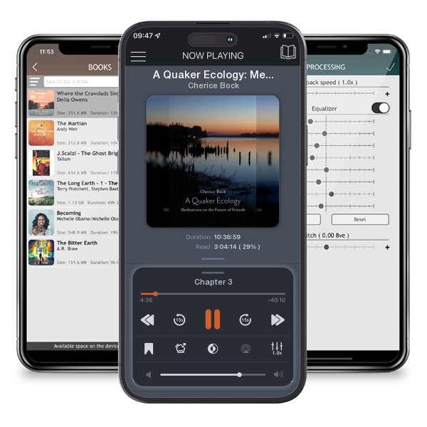 Download fo free audiobook A Quaker Ecology: Meditations on the Future of Friends by Cherice Bock and listen anywhere on your iOS devices in the ListenBook app.