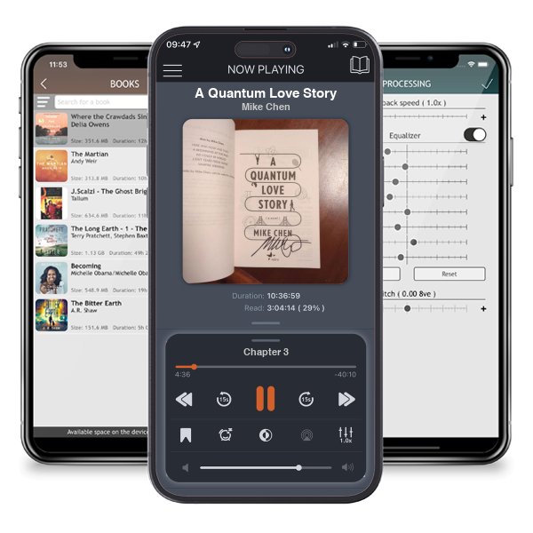 Download fo free audiobook A Quantum Love Story by Mike Chen and listen anywhere on your iOS devices in the ListenBook app.