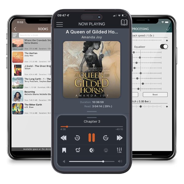 Download fo free audiobook A Queen of Gilded Horns by Amanda Joy and listen anywhere on your iOS devices in the ListenBook app.