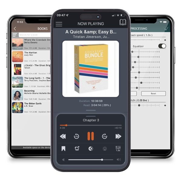 Download fo free audiobook A Quick & Easy Bundle by Tristan Jimerson, Jules Zuckerberg, et al. and listen anywhere on your iOS devices in the ListenBook app.