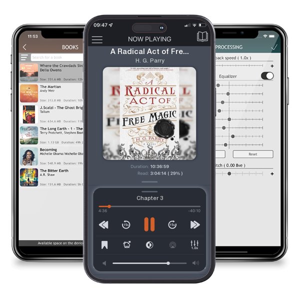 Download fo free audiobook A Radical Act of Free Magic by H. G. Parry and listen anywhere on your iOS devices in the ListenBook app.