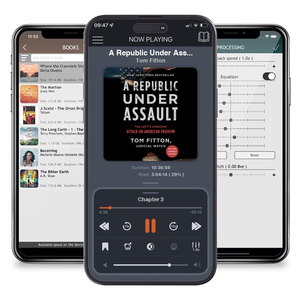 Download fo free audiobook A Republic Under Assault by Tom Fitton and listen anywhere on your iOS devices in the ListenBook app.