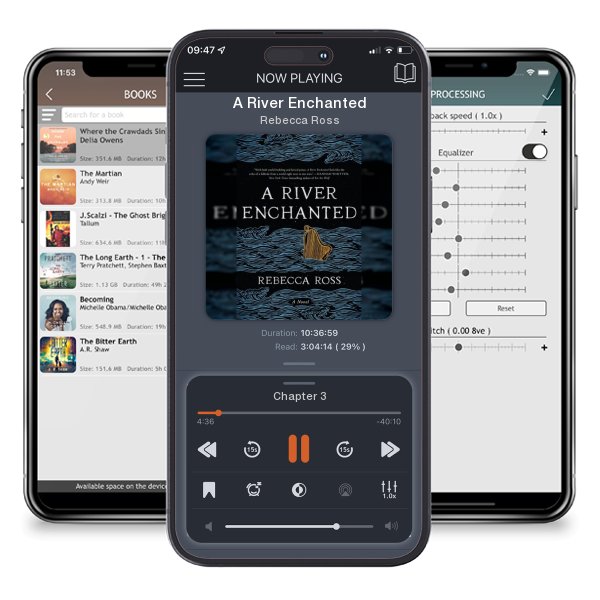 Download fo free audiobook A River Enchanted by Rebecca Ross and listen anywhere on your iOS devices in the ListenBook app.