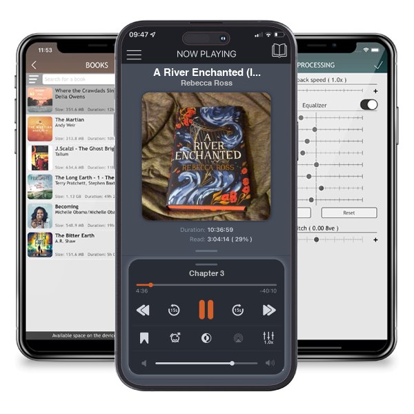 Download fo free audiobook A River Enchanted (Ilumicrate) by Rebecca Ross and listen anywhere on your iOS devices in the ListenBook app.