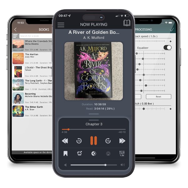 Download fo free audiobook A River of Golden Bones by A. K. Mulford and listen anywhere on your iOS devices in the ListenBook app.