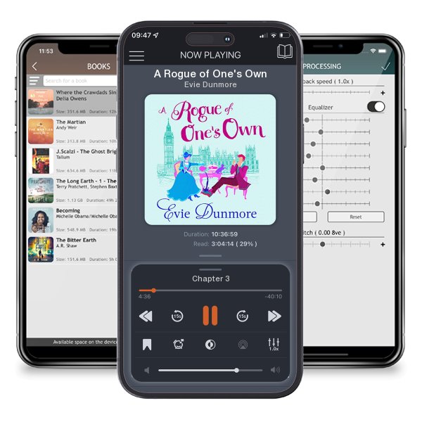 Download fo free audiobook A Rogue of One's Own by Evie Dunmore and listen anywhere on your iOS devices in the ListenBook app.