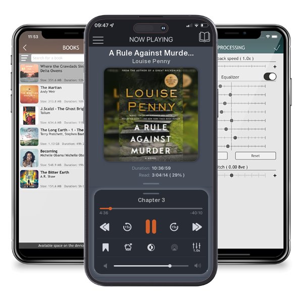 Download fo free audiobook A Rule Against Murder: A Chief Inspector Gamache Novel by Louise Penny and listen anywhere on your iOS devices in the ListenBook app.