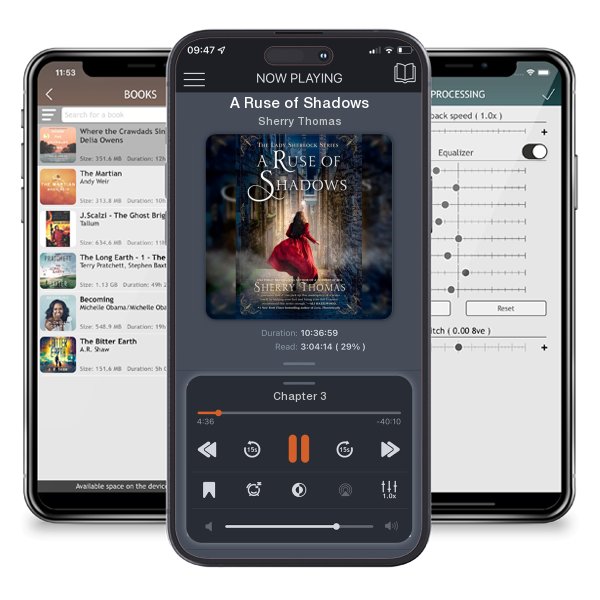 Download fo free audiobook A Ruse of Shadows by Sherry Thomas and listen anywhere on your iOS devices in the ListenBook app.