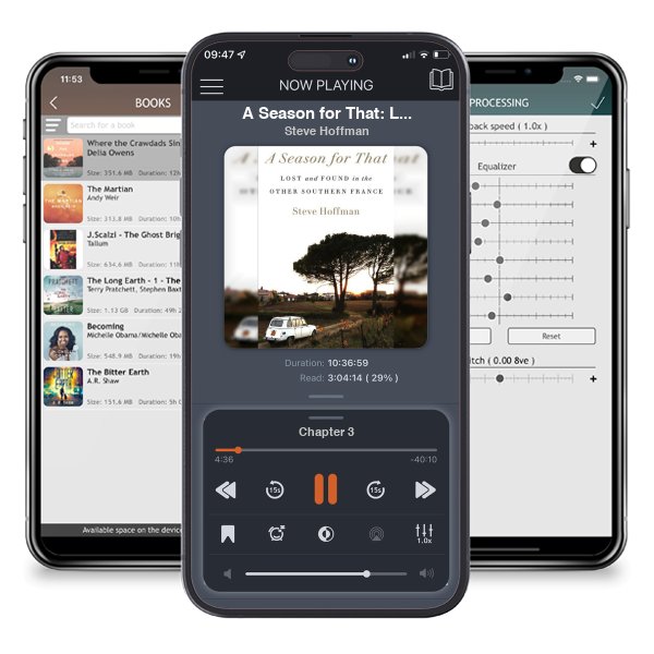 Download fo free audiobook A Season for That: Lost and Found in the Other Southern France by Steve Hoffman and listen anywhere on your iOS devices in the ListenBook app.