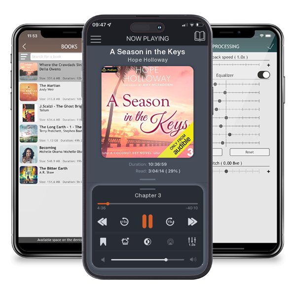 Download fo free audiobook A Season in the Keys by Hope Holloway and listen anywhere on your iOS devices in the ListenBook app.