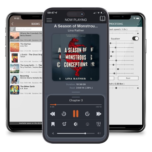Download fo free audiobook A Season of Monstrous Conceptions by Lina Rather and listen anywhere on your iOS devices in the ListenBook app.