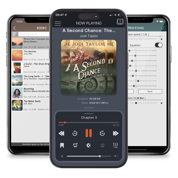 Download fo free audiobook A Second Chance: The Chronicles of St. Mary's Book Three by Jodi Taylor and listen anywhere on your iOS devices in the ListenBook app.