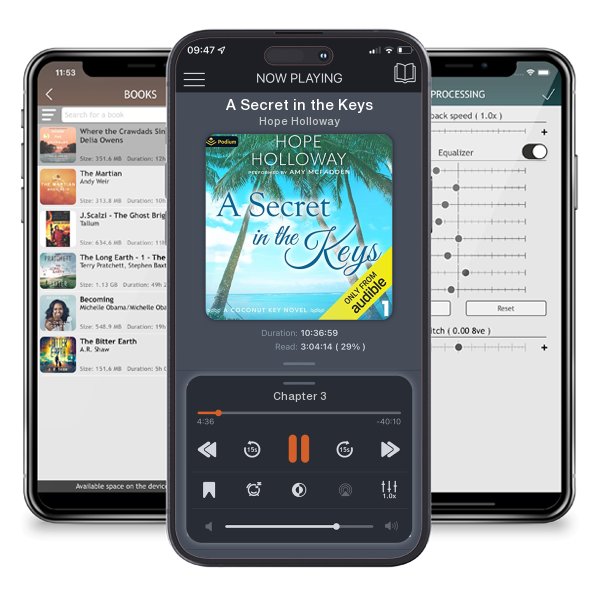 Download fo free audiobook A Secret in the Keys by Hope Holloway and listen anywhere on your iOS devices in the ListenBook app.