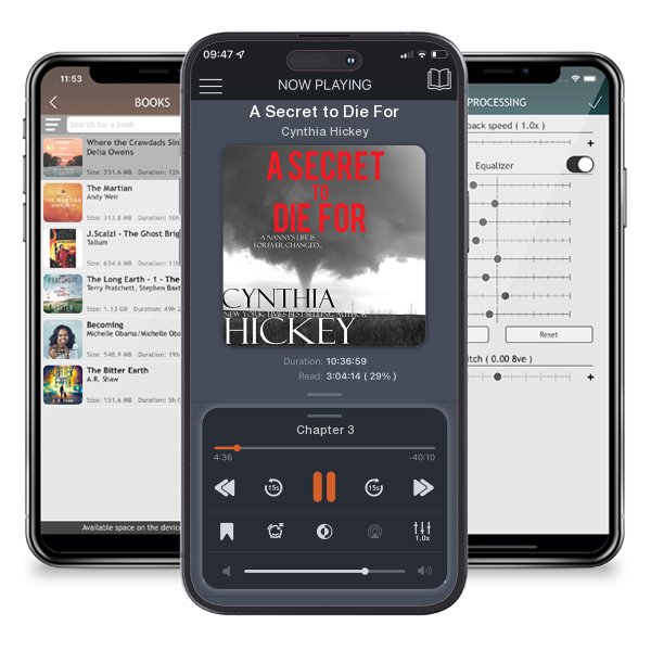 Download fo free audiobook A Secret to Die For by Cynthia Hickey and listen anywhere on your iOS devices in the ListenBook app.