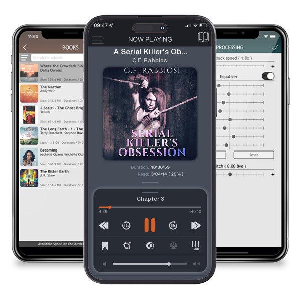 Download fo free audiobook A Serial Killer's Obsession by C.F. Rabbiosi and listen anywhere on your iOS devices in the ListenBook app.