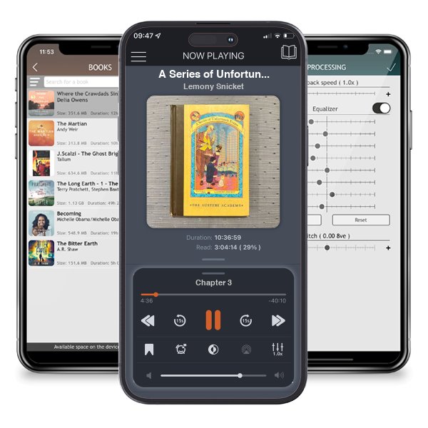 Download fo free audiobook A Series of Unfortunate Events #5: the Austere Academy by Lemony Snicket and listen anywhere on your iOS devices in the ListenBook app.