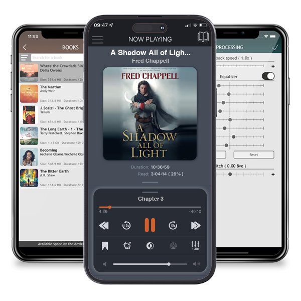 Download fo free audiobook A Shadow All of Light by Fred Chappell and listen anywhere on your iOS devices in the ListenBook app.
