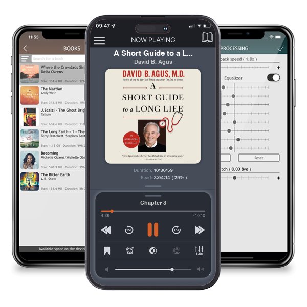 Download fo free audiobook A Short Guide to a Long Life by David B. Agus and listen anywhere on your iOS devices in the ListenBook app.