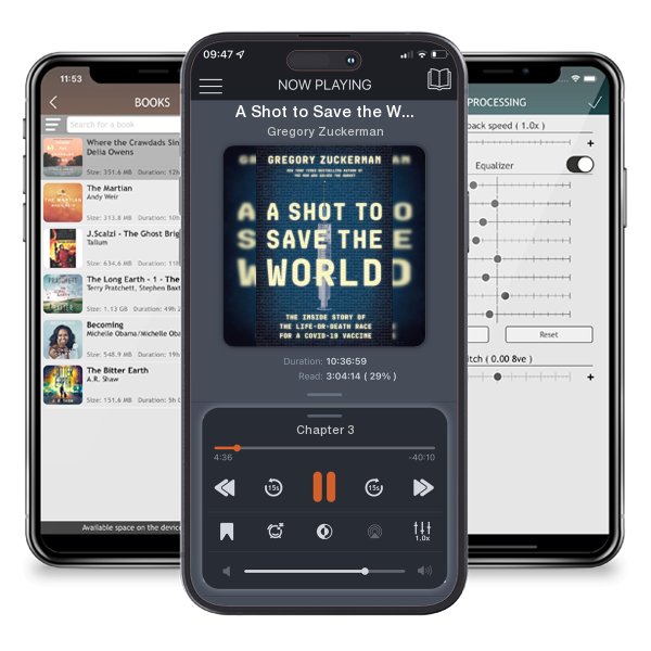 Download fo free audiobook A Shot to Save the World: The Inside Story of the... by Gregory Zuckerman and listen anywhere on your iOS devices in the ListenBook app.