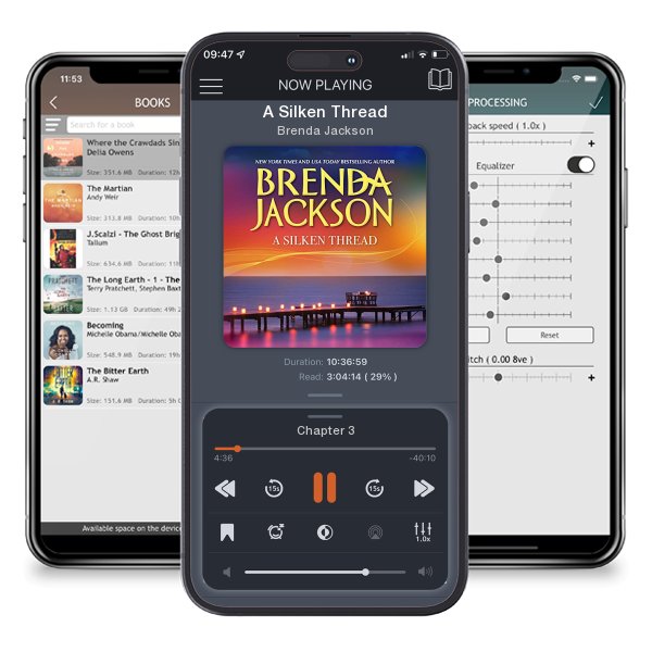 Download fo free audiobook A Silken Thread by Brenda Jackson and listen anywhere on your iOS devices in the ListenBook app.