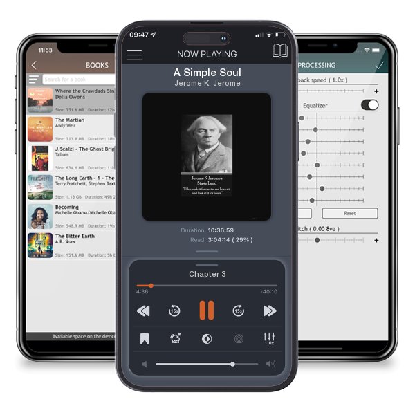 Download fo free audiobook A Simple Soul by Jerome K. Jerome and listen anywhere on your iOS devices in the ListenBook app.
