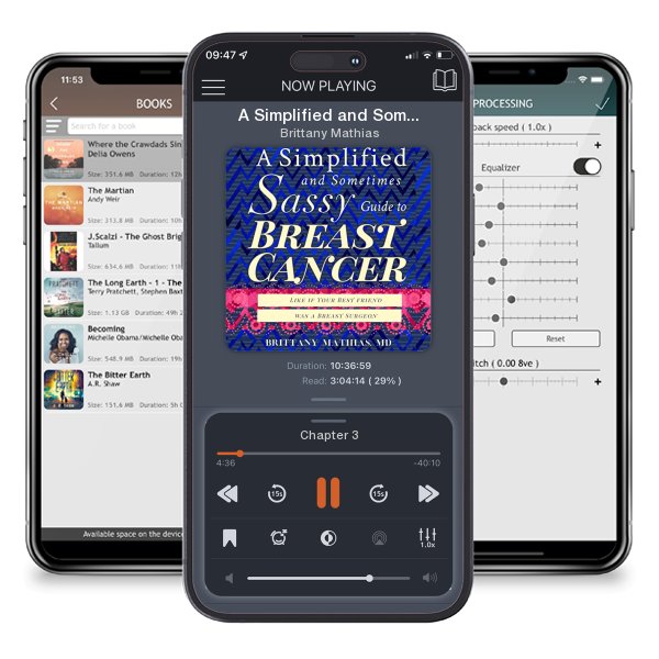 Download fo free audiobook A Simplified and Sometimes Sassy Guide to Breast Cancer by Brittany Mathias and listen anywhere on your iOS devices in the ListenBook app.