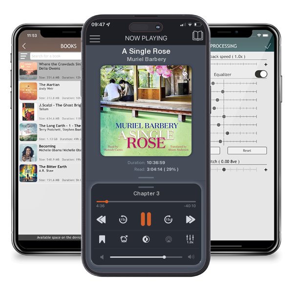 Download fo free audiobook A Single Rose by Muriel Barbery and listen anywhere on your iOS devices in the ListenBook app.