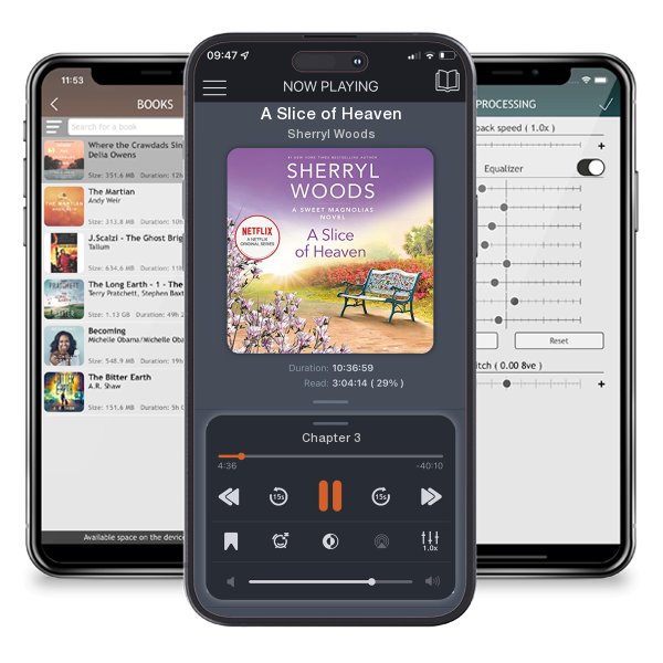Download fo free audiobook A Slice of Heaven by Sherryl Woods and listen anywhere on your iOS devices in the ListenBook app.