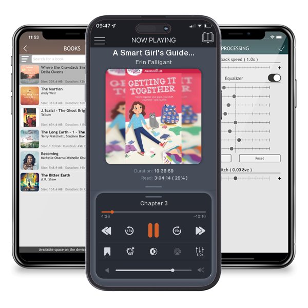 Download fo free audiobook A Smart Girl's Guide: Getting It Together: How to Organize Your Space, Your Stuff, Your Time--and Your Life (American Girl® Wellbeing) by Erin Falligant and listen anywhere on your iOS devices in the ListenBook app.
