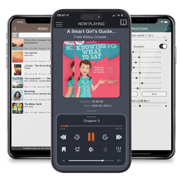 Download fo free audiobook A Smart Girl's Guide: Knowing What to Say: Finding the Words to Fit Any Situation (American Girl® Wellbeing) by Patti Kelley Criswell and listen anywhere on your iOS devices in the ListenBook app.