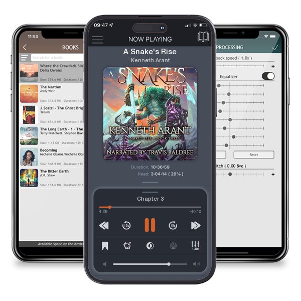 Download fo free audiobook A Snake's Rise by Kenneth Arant and listen anywhere on your iOS devices in the ListenBook app.