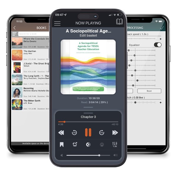Download fo free audiobook A Sociopolitical Agenda for TESOL Teacher Education by Edit basket and listen anywhere on your iOS devices in the ListenBook app.