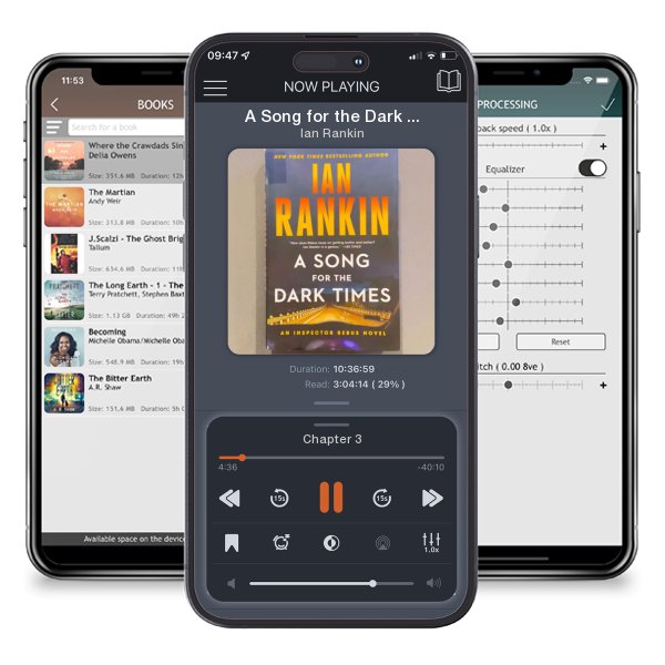 Download fo free audiobook A Song for the Dark Times by Ian Rankin and listen anywhere on your iOS devices in the ListenBook app.