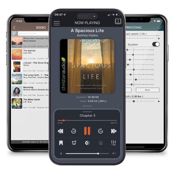 Download fo free audiobook A Spacious Life by Ashley Hales and listen anywhere on your iOS devices in the ListenBook app.
