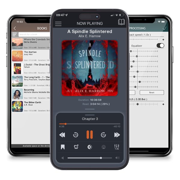 Download fo free audiobook A Spindle Splintered by Alix E. Harrow and listen anywhere on your iOS devices in the ListenBook app.