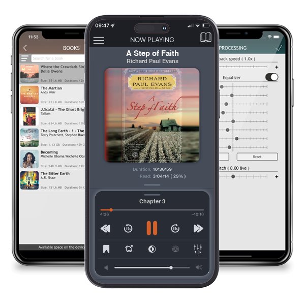 Download fo free audiobook A Step of Faith by Richard Paul Evans and listen anywhere on your iOS devices in the ListenBook app.
