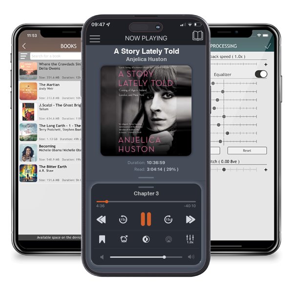 Download fo free audiobook A Story Lately Told by Anjelica Huston and listen anywhere on your iOS devices in the ListenBook app.